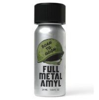 Poppers / попперс Full Metal Amyl 24 мл &mdash; Металевий флакон (Ізоаміл) 12851246095444225474363476 фото