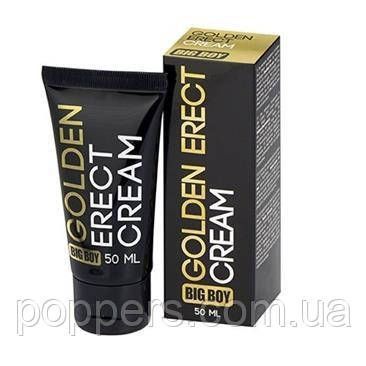 Крем для ерекції Golden Erect Big Boy Cobeco Pharma 50ml Нідерланди 8718546543487 фото