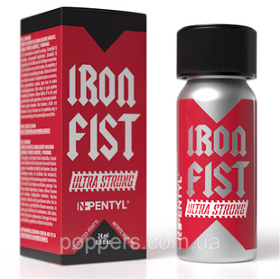 Poppers / попперс Iron Fist Ultra Strong 24ml Luxembourg 2493827104 фото