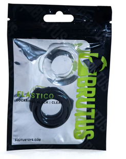 BRUTUS ELASTICO Cockrings Black + Clear 2342911917ацц фото