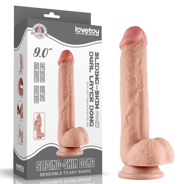 Реалистичный фаллоимитатор Lovetoy Sensation Dildo с присоской &mdash; Максимальная естественность 2136574726636363 фото