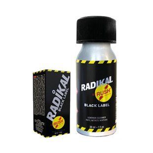 Poppers / попперс Radikal by Rush Black Label 30ml (Amyl) France 2136574726235235345 фото