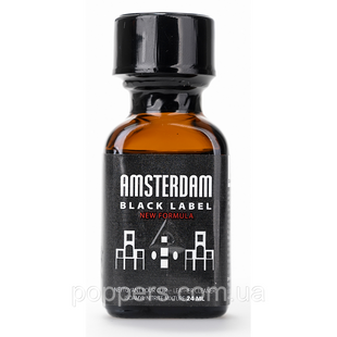 Попперс / Poppers Amsterdam BLACK LABEL 24ml France 2550926063 фото